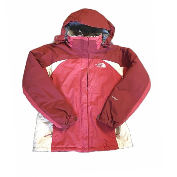 THE NORTH FACE FLEECE LINED HYVENT COAT - Picture 1 of 3